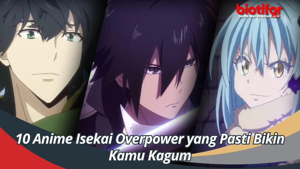 Analisis Karakter Utama yang Mengusung Taktik dalam Anime Isekai