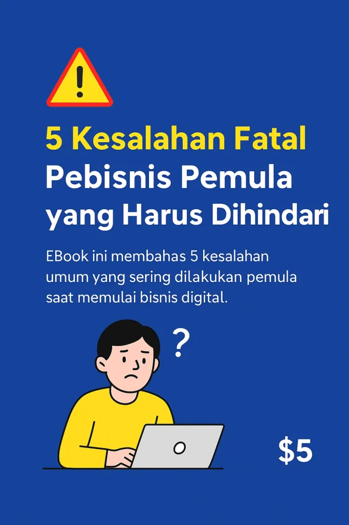 Apa yang harus dihindari? Kesalahan umum pemula