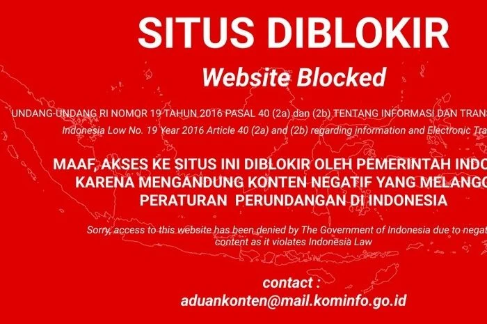 Bagaimana Jika Situs Tertentu Diblokir di Indonesia?