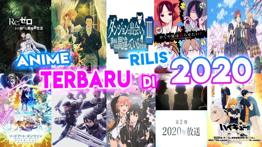 Daftar lengkap anime tahun 2020 yang jarang ditonton