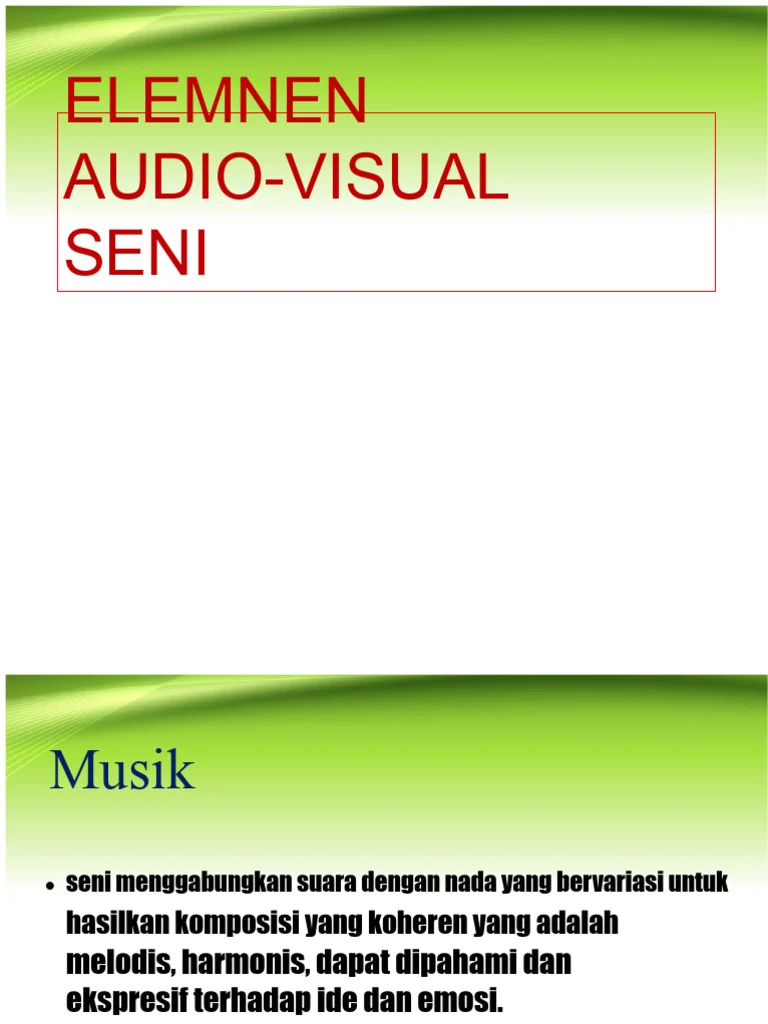 Elemen visual dan audio yang memancarkan nuansa China