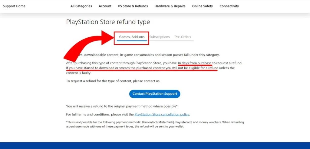 FAQ Seputar Refund Starfield PS5 di PlayStation Network