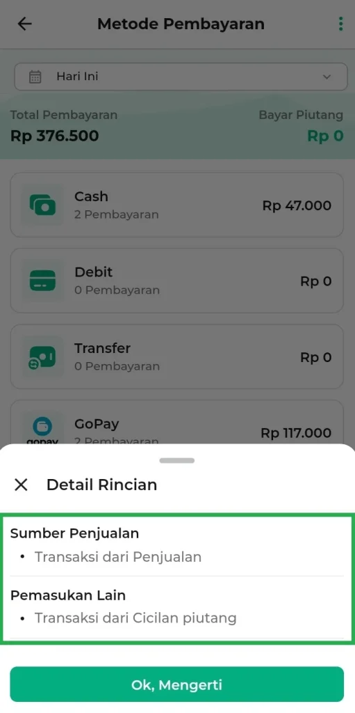 fitur terbaru apk colmex 2024: Integrasi Metode Pembayaran Baru