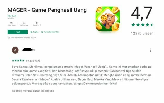 Jenis Game yang Memberi Pulsa Gratis Tanpa Deposit