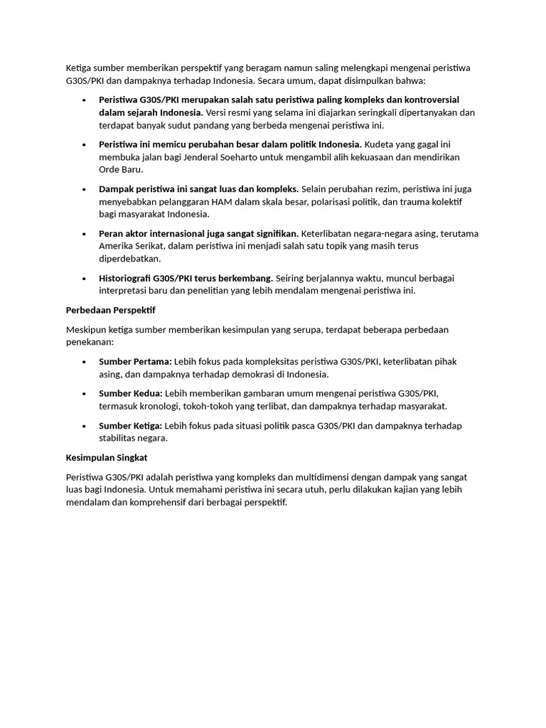 Kesimpulan Akhir yang Mengalir