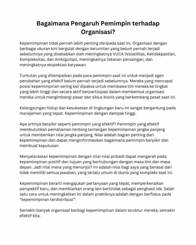 Kesimpulan Praktis Tanpa Heading