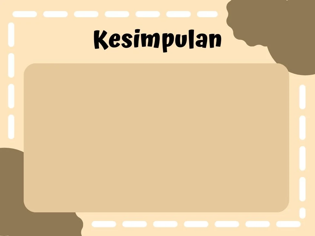 Kesimpulan Tanpa Heading