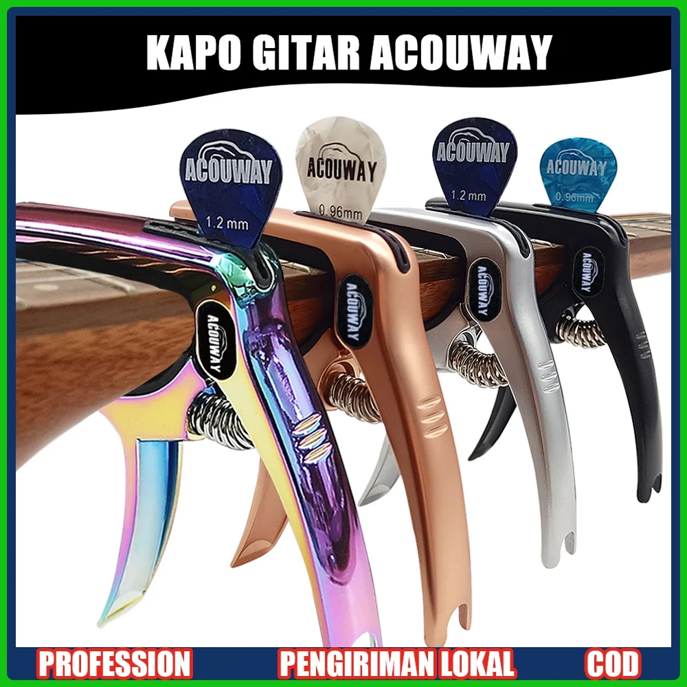 Kunci gitar lagu Indonesia dengan capo: Cara Memilih dan Menggunakan