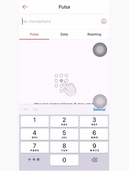Langkah penukaran pulsa: dari poin ke nomor telepon