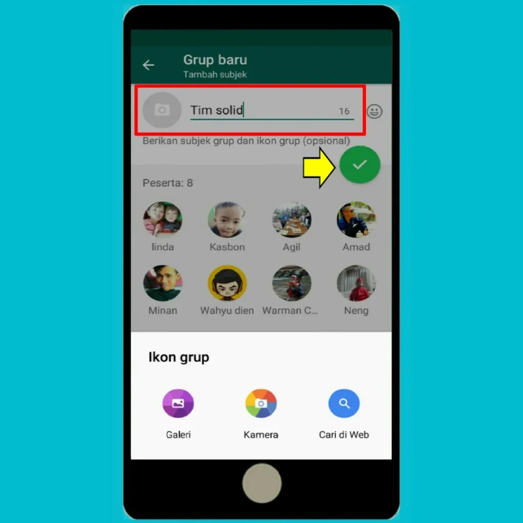 Langkah Selanjutnya: Membuat Grup Anda Sendiri