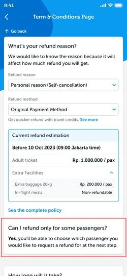 Mengapa refund menjadi opsi?