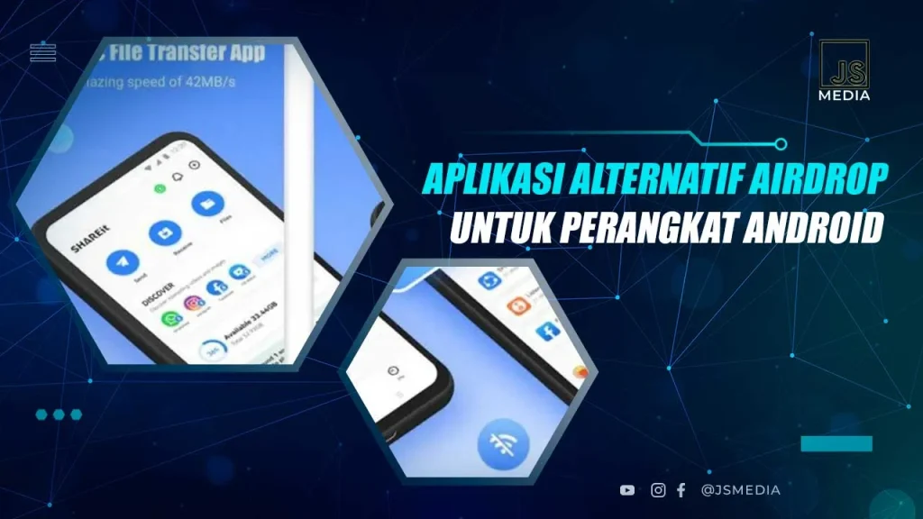 Perbandingan AirDrop di Android Klasik vs. Metode Lama