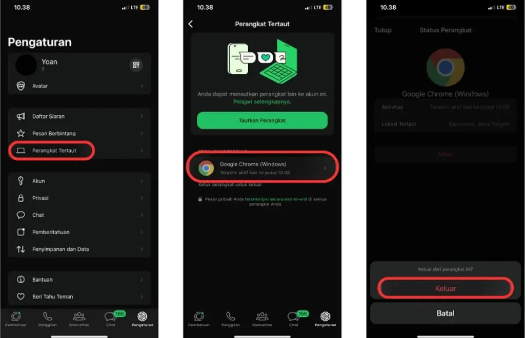 Perbandingan cara cek ketersediaan username di WhatsApp beta dengan platform lain