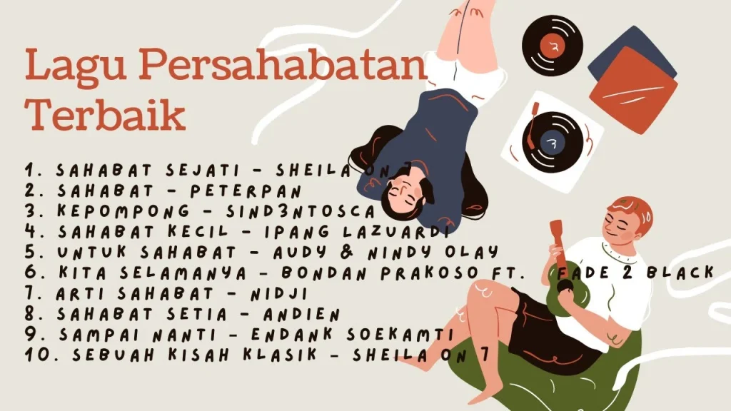 Perbandingan Dua Lagu Persahabatan Populer