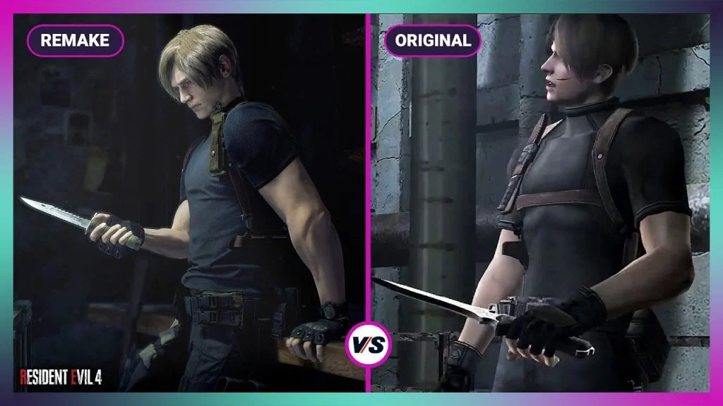 Perbandingan visual Resident Evil film vs game: Desain Karakter