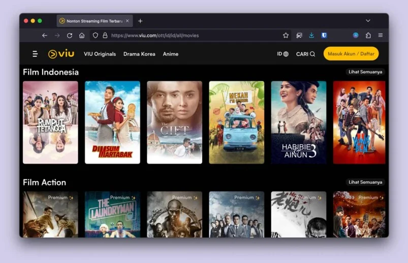 Review situs nonton film 2024: Kriteria utama yang harus dipertimbangkan