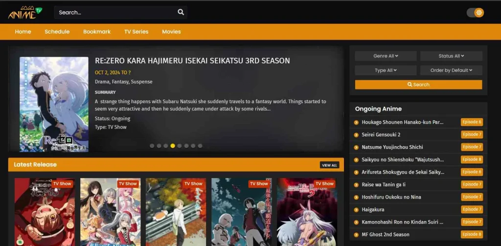 Situs nonton anime gratis tanpa VPN