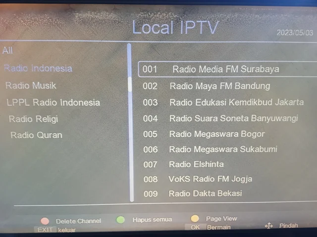 Solusi buffering pada IPTV playlist M3U Indonesia: Menggunakan CDN Lokal