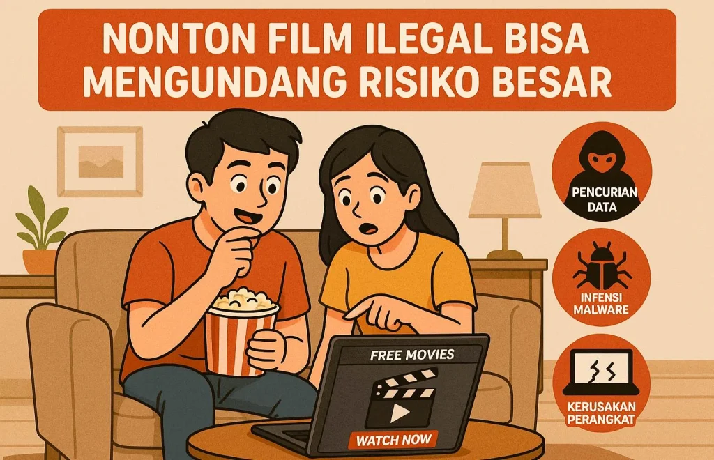Tips menghindari malware saat nonton film gratis: Memanfaatkan Aplikasi Streaming Resmi