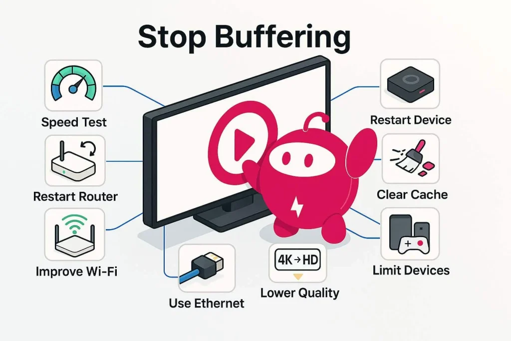 Tips menonton tanpa buffering: Mengoptimalkan pengalaman streaming
