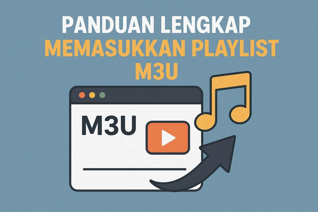 Tutorial menggabungkan multiple playlist M3U menjadi satu dengan cara manual